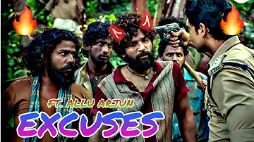 Excuses Ft. Allu Arjun || Allu Arjun Mix Status || Excuses Edit || AP Dhillon ||CILP EDITZ