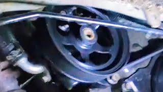 2007 Saturn VEU Power Steering Pump Removal