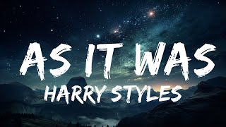 Harry Styles - As It Was (Lyrics)  | 15p Lyrics/Letra