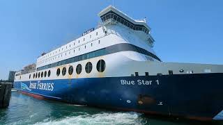 Blue Star 1 leaves for Greece