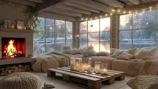 Peaceful Winter Piano ❄️ Soft Music by the Lake for Deep Relaxation screenshot 4