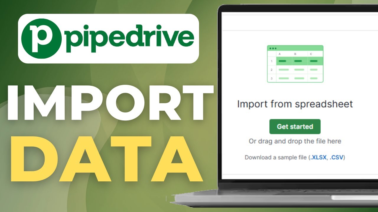 How to Import Data to Pipedrive Via CSV (Easy Tutorial) - YouTube