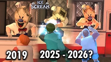 Ice Scream 1 Improved Cutscene 2019 Old vs New 2025 - 2026?
