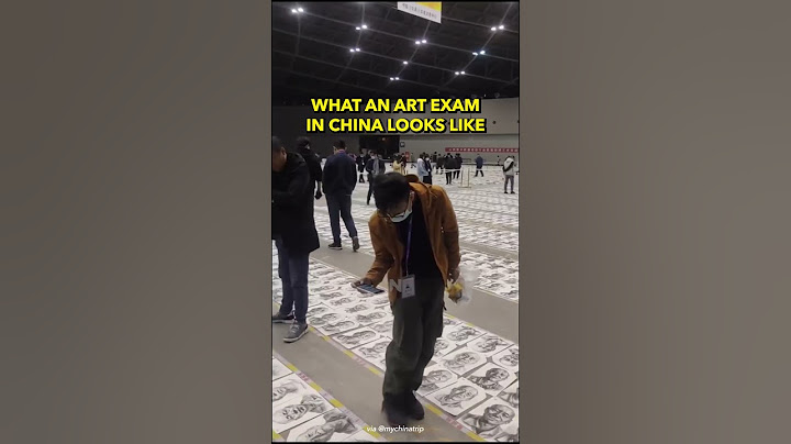 What An Art Exam Looks Like In China
