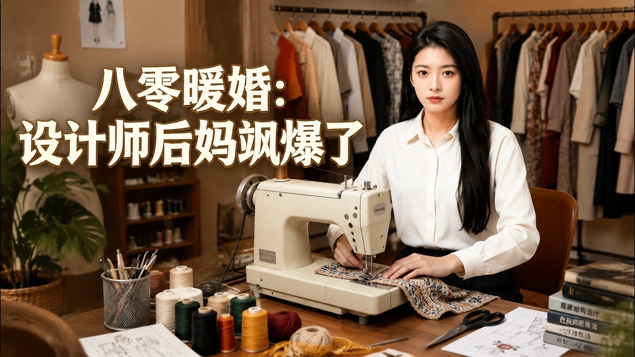 【高清全集】《八零暖婚：設計師後媽颯爆了》 #逆襲 #愛情 #甜寵 #反轉 #江山 #熱門短劇 #drama #爽劇 #AI短劇