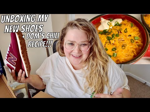 Unboxing my New Shoes + Sharing the Best Chili Recipe
