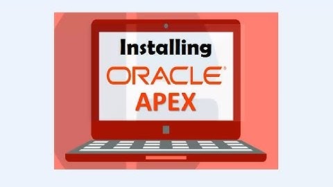 Install Oracle Apex 5.03 Apex Installing