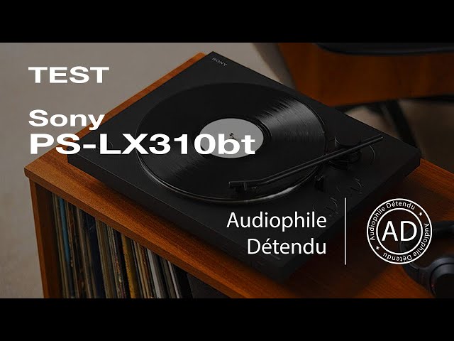 🇯🇵 Sony PS-LX310bt, une platine vinyle SIMPLE et ABORDABLE 