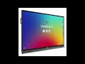 This 75 Inch Smart Board Replaces Projectors ViewSonic IFP7553 ED M