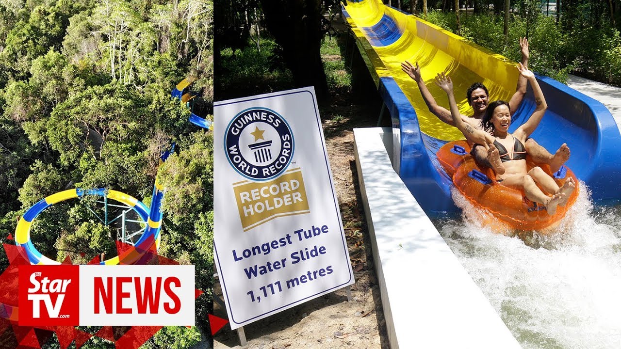 M Sian Theme Park Unveils World S Longest 1 1km Waterslide That Lasts 4 Minutes As Ceo Fed Up With Short Rides Mothership Sg News From Singapore Asia And Around The World