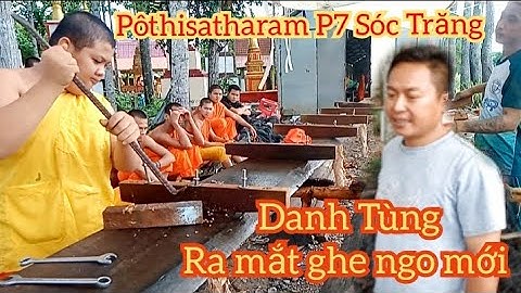 Chùa Pothisatharam Sóc vồ P7 Sóc Trăng chính thức mở màn ra mắt ghe ngo mới 2023