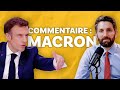 Commentaire du discours  emmanuel macron