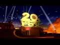 20th century fox 19942010 logo remake meteor shower version