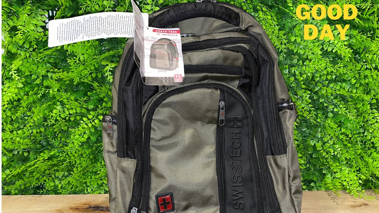 swiss tech urban trek backpack