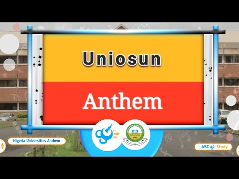 UNIOSUN ANTHEM (Official Lyrics Video)