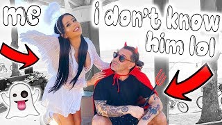 DOING HALLOWEEN COUPLES COSTUMES WITH STRANGERS!
