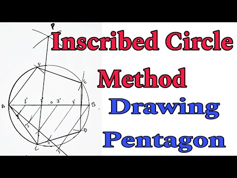 Video: How To Inscribe A Polygon In A Circle