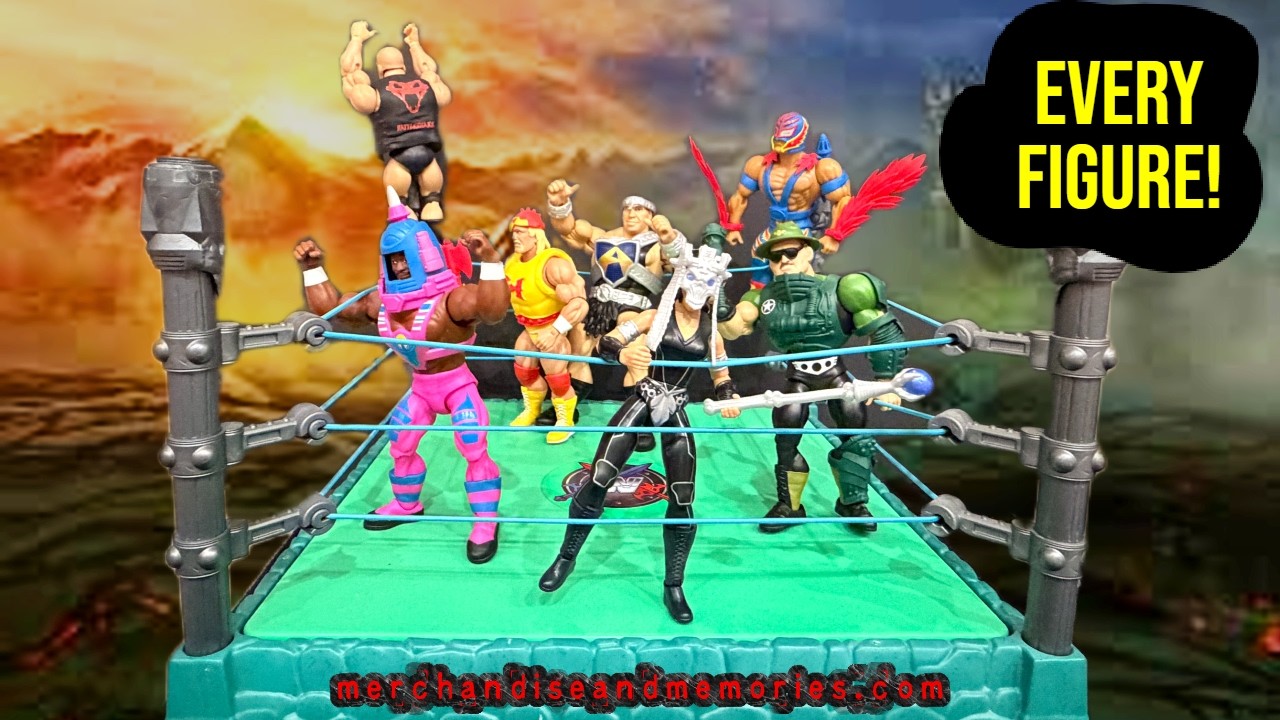 Every Masters of the WWE Universe Figure Ever Made