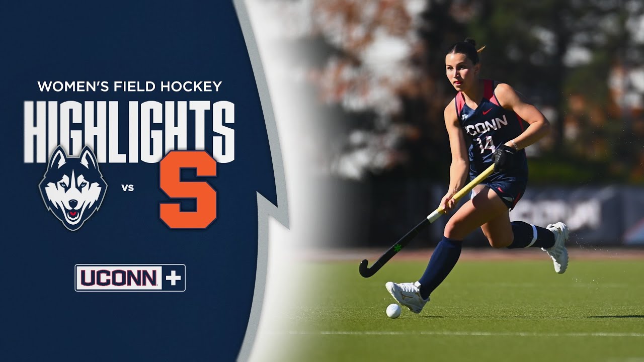 HIGHLIGHTS | UConn Women's Field Hockey vs. Syracuse