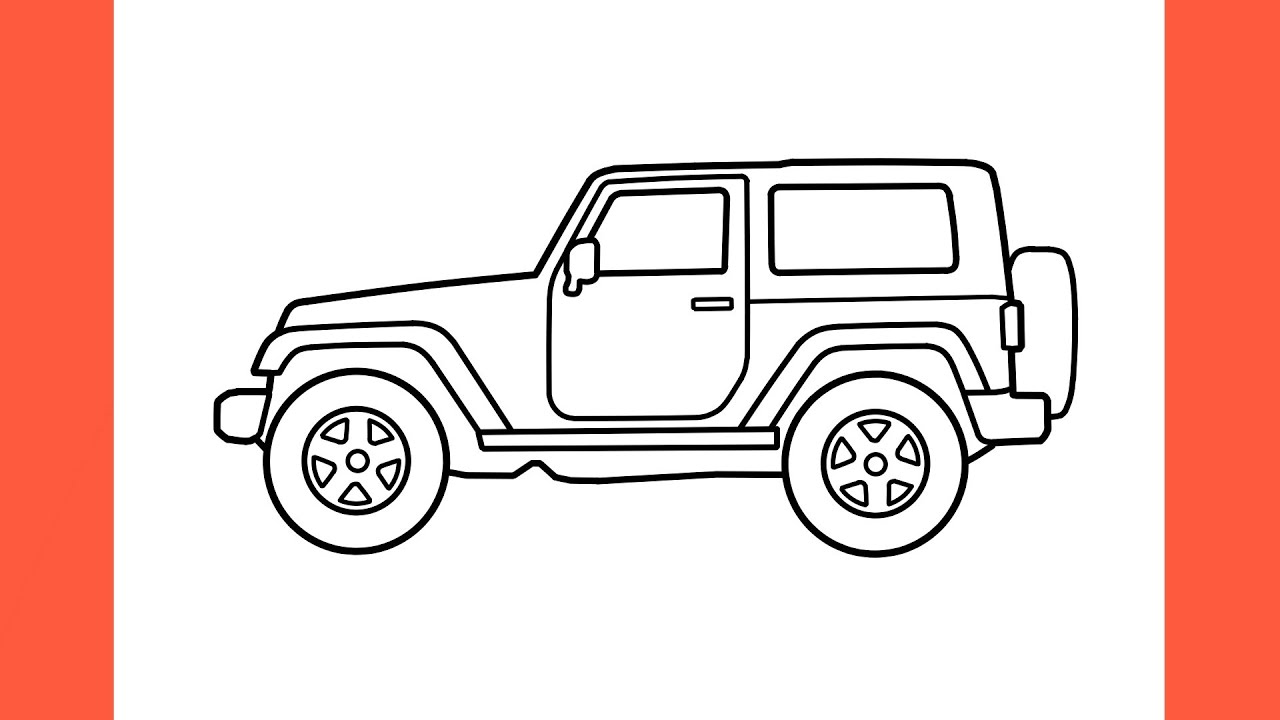 Jeep Outline Images - Free Download on Freepik