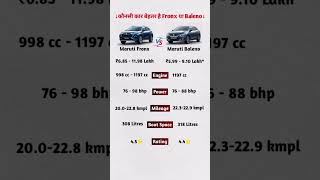 fronx vs baleno comparison | fronx car after gst price | baleno new price after gst 2.0#baleno#fronx