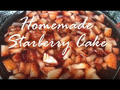 HOMEMADE STRAWBERRY CAKE - A perfect snack on an ordinary day!