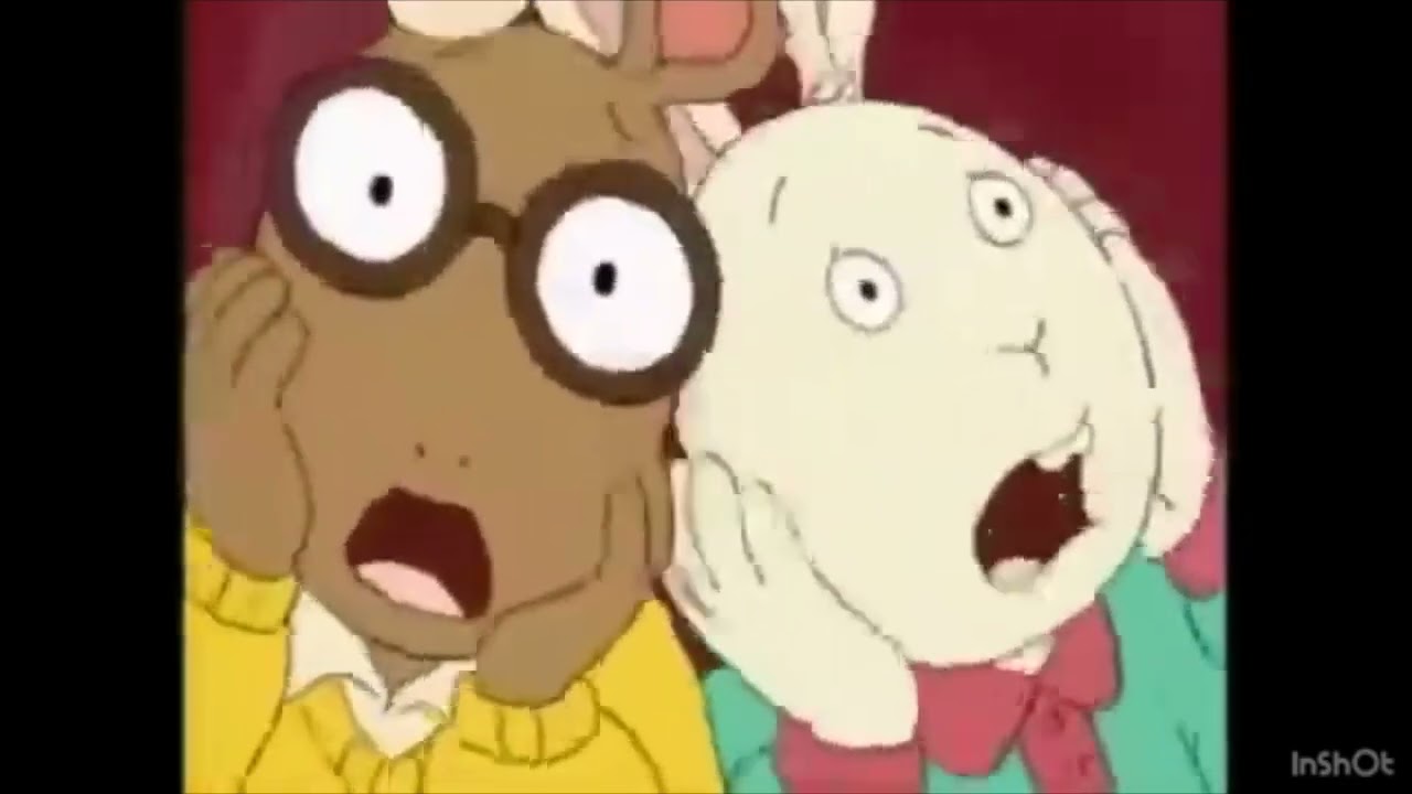 Arthur And Buster Scream(But Arthur Has Disgust's Voice And Buster Has Mojo Jojo's Voice)