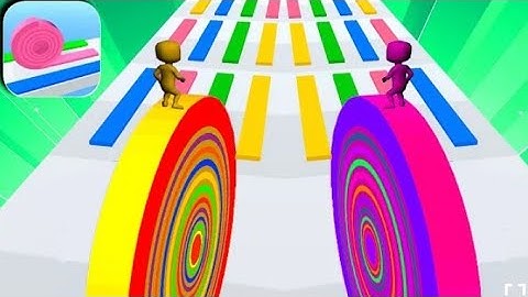 Layers Roll Gameplay All Levels iOS,Android Mobile Game Walkthrough New Update Pro Mix Level OLRAYZ