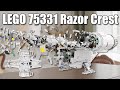 LEGO 75331 Razor Crest Animated Speedbuild | LEGO Star Wars | Blender Geometry Nodes Animation