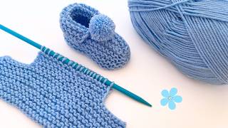 EASY STEPBYSTEP KNITTING SHOES