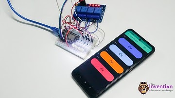 สอนการใช้งาน บอร์ด Esp8266 กับ Relay Module 5V 4 channel ควบคุมผ่าน Blynk @ AIC