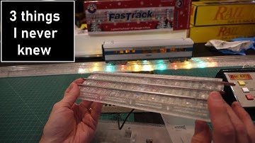 3 Things I learned about Lionel Lighted Fastrack 😮