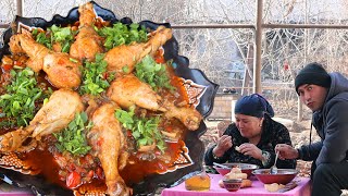 ЧАХОХБИЛИ из курицы ретцепт от Яшарбека | CHAKHOKHBILI chicken recipe from Yasharbek