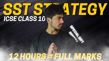 SST Strategy | ICSE Class 10 | Semester 2 | History Civics and Geography