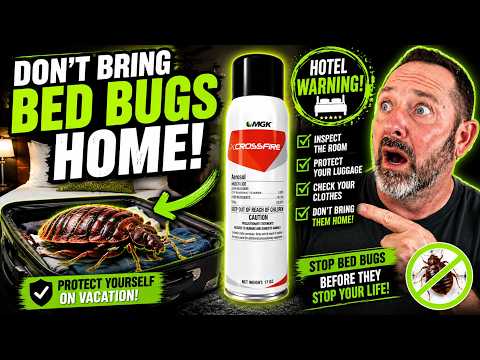 🛏️ Don't Bring Bed Bugs Home From Vacation! (Watch Before You Travel)