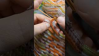 How to knitting Tunisian crochet patterns #crochet #amigurumi #blanket #crochetbag #tutorial #howto