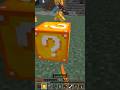 ラッキーブロック叩いたらかわいそうなことになったwww【Minecraft / マイクラ】#shorts #minecraft