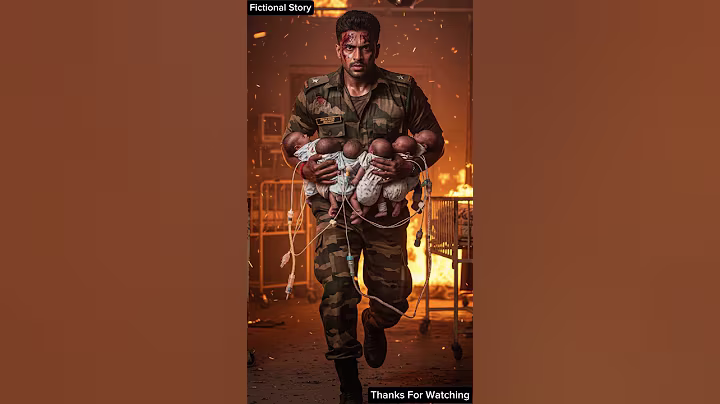 Indian Army rescues six newborn baby from fire in ICU room #ai #army