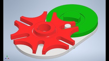 Geneva Drive Assembly and Animation -- Autodesk Inventor -- ENGR 2310