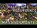 Halflife resurgence massive update  new halflife alpha npcs