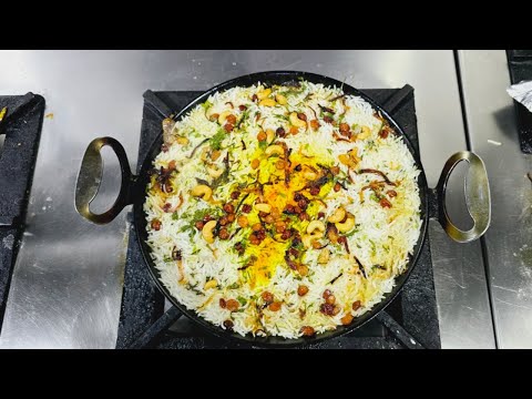 رز برياني خضار بدون دجاج او لحم سهلة جدآ والطعم نفس المطاعم شيف هاني   شغل مطاعم