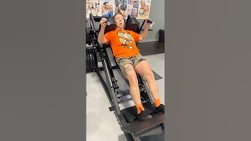 The HACK SQUAT machine