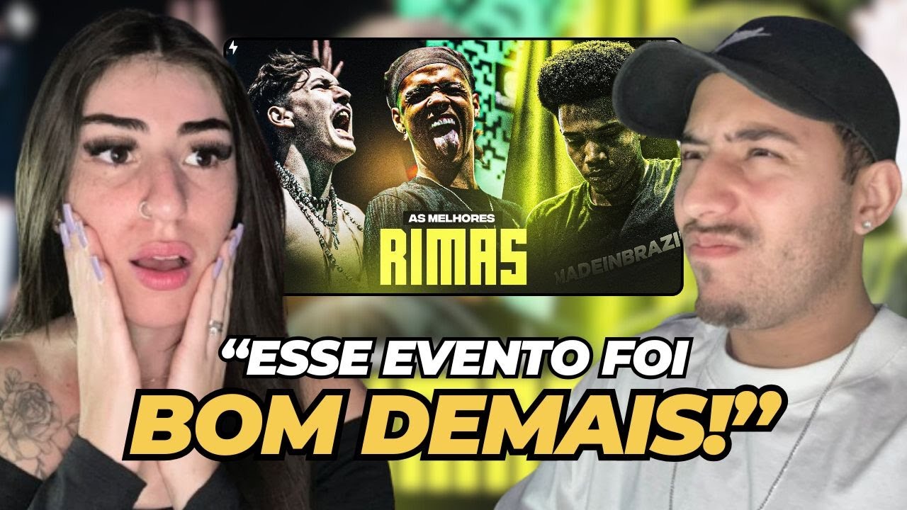 (SÓ RIMAS PESADA!) | JARDIM DAS RIMAS, melhores rimas! | REACT