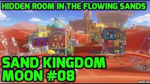 Super Mario Odyssey - Sand Kingdom Moon #08 - Hidden Room in the Flowing Sands