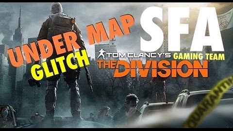 The Division BETA - Under Map Glitch + Tutorial!