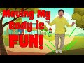 Moving My Body is Fun | Verbs with Matt | Action Songs, Brain Breaks | Dream English Kids