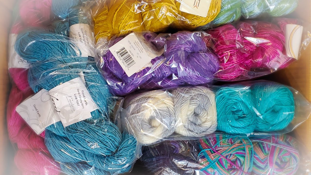 Unboxing from Premieryarns.com - YouTube