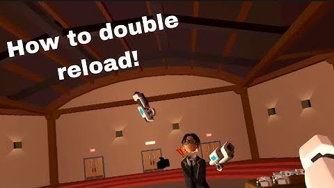How to double reload laser weapons in rec room!!