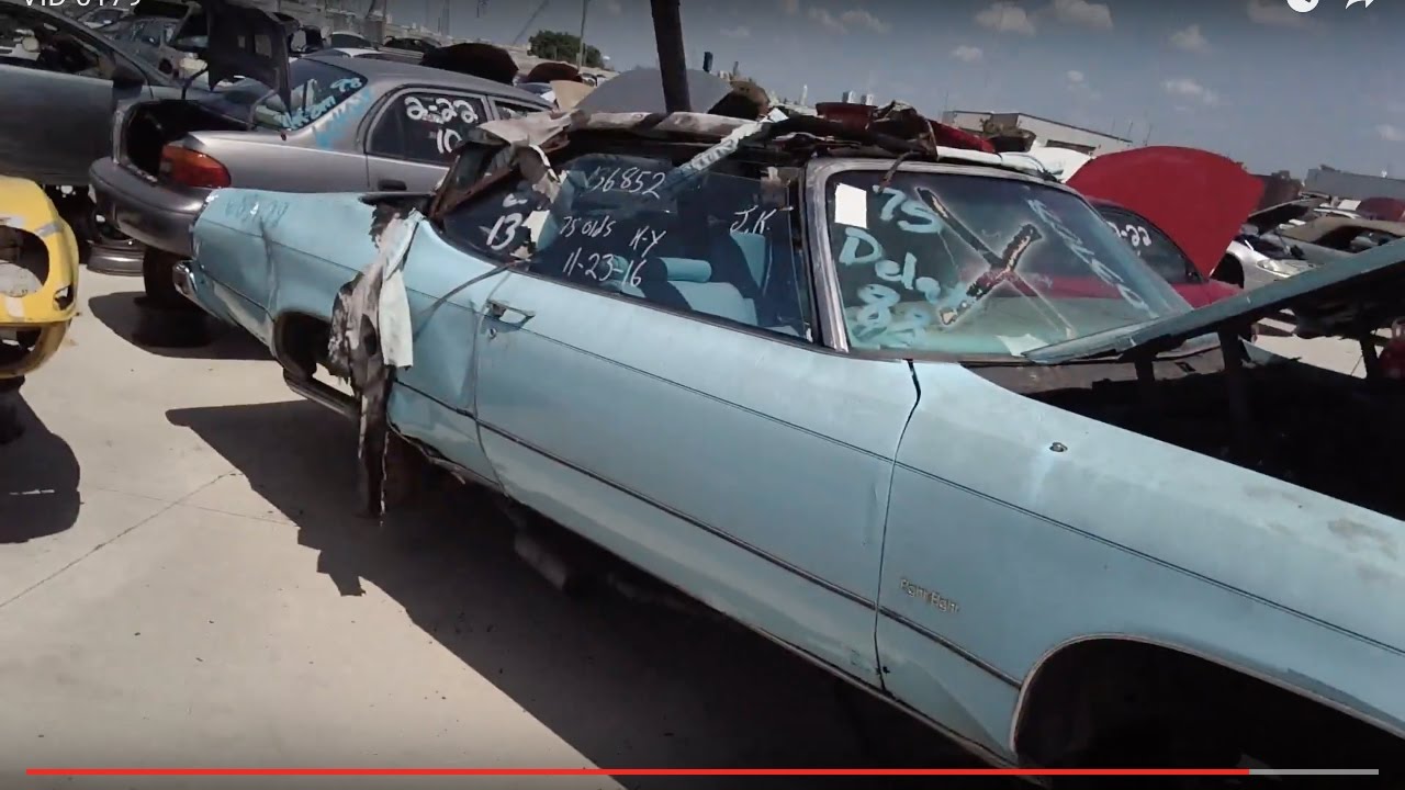 1975 Oldsmobile Delta 88 Convertible At Garden St U Pull It 1975 Oldsmobile Delta 88 Convertible At Garden St U Pull It Junkyard In Ft Meyers Fl