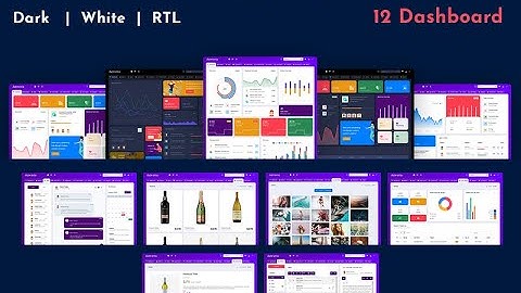 Adminto Responsive Admin Dashboard Template